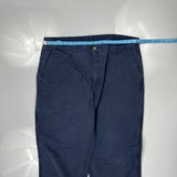 Carhartt Carpenter Pants - 48W 34L Blue Cotton Blend