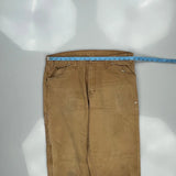 Dickies Carpenter Trousers - 36W 31L Brown Cotton