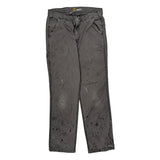 Carhartt Carpenter Trousers - 32W 31L Grey Cotton