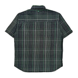 Ecko Unltd Checked Short Sleeve Shirt - XL Black Cotton