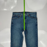 505 Levis Jeans - 36W 30L Blue Cotton