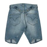 Levis Denim Shorts - 34W 12L Light Wash Cotton