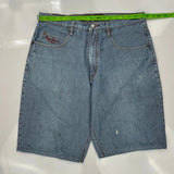 Pepe Jeans Denim Shorts - 34W 12L Blue Denim