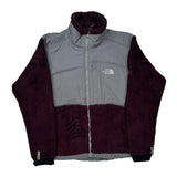 Denali The North Face Fleece Jacket - Medium Burgundy Polyester