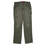 Dickies Carpenter Pants - 32W 30L Gray Cotton Blend