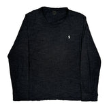 Polo By Ralph Lauren Long Sleeve T-Shirt - 2XL Gray Cotton
