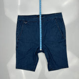True Religion Denim Shorts - 40W 11L Blue Cotton