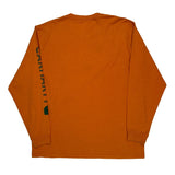 Carhartt Long Sleeve T-Shirt - XL Orange Cotton