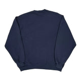 90'S Blank Made In USA Russell Athletic Sweatshirt - XL Navy Cotton Blend
