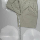 Polo By Ralph Lauren Chino Shorts - 32W 7L Beige Cotton