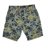 Quiksilver Floral Shorts - 29W 9L Multicoloured Cotton