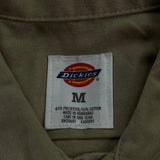 Rivers Of Water Dickies Short Sleeve Shirt - Medium Khaki Polyester Blend