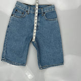 Levis Denim Shorts - 24W 11L Blue Cotton