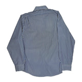 Polo By Ralph Lauren Striped Shirt - XL Blue Cotton