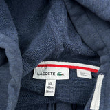 Age 10 Lacoste Hoodie - Small Blue Cotton