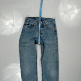 501 Levis Jeans - 26W UK 6 Blue Denim