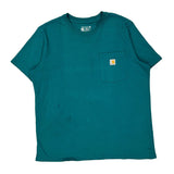 Carhartt T-Shirt - XL Green Cotton