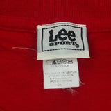Chicago Cubs Lee Sport Mlb T-Shirt - 2XL Red Cotton