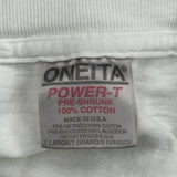 Vintage Mactech Magazine Oneita T-Shirt - XL White Cotton