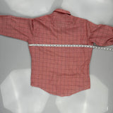 Jc Penny Checked Shirt - XL Red Cotton