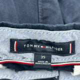 Tommy Hilfiger Chino Shorts - 34W 10L Navy Cotton