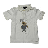 Age 5 Polo By Ralph Lauren Polo Shirt - Small White Cotton