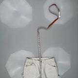 Dickies Carpenter Pants - 32W 30L White Cotton