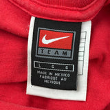 Detroit Red Wings Nike Nhl Long Sleeve T-Shirt - Large Red Cotton