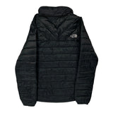 700 Fill The North Face Puffer - Large Black Nylon
