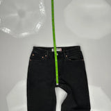 Levis Jeans - 32W 33L Black Cotton