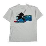 Space Shuttle Discovery Hanes Graphic T-Shirt - Large White Cotton