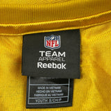 Reebok Football Jersey - Small Yellow Polyester