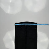 Levis 513 Jeans - 34W 30L Black Cotton