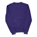 Polo By Ralph Lauren Jumper - XL Purple Cotton Blend
