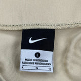 Hawks Nike Football Jersey - Large Beige Polyester