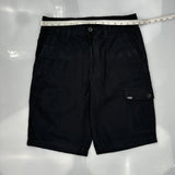 Vans Cargo Shorts - 30W 10L Black Cotton