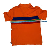 Polo By Ralph Lauren Striped Polo Shirt - Medium Multicoloured Cotton
