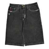 Bx70 Denim Shorts - 36W 13L Gray Cotton