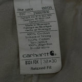 Carhartt Carpenter Trousers - 36W 30L Beige Cotton