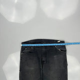 Dickies Carpenter Jeans - 38W 30L Grey Cotton