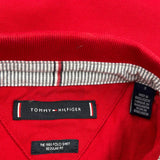 Tommy Hilfiger Polo Shirt - Small Red Cotton