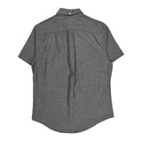 Tommy Hilfiger Short Sleeve Shirt - Medium Gray Cotton