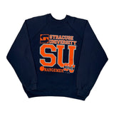 Made In USA Unbranded Orangemen Sweatshirt - Large Navy Cotton