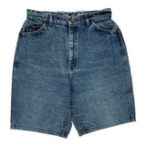Lee Denim Shorts - 30W UK 12 Blue Denim