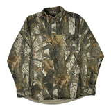 Outfitters Ridge Flannel Shirt - Large Camo Cotton
