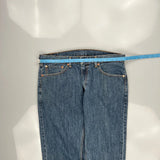 505 Levis Jeans - 36W 30L Blue Cotton