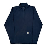 Carhartt Zip Up - Medium Navy Cotton