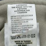 Adidas Striped Track Jacket - XS Gray Cotton