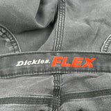 Flex Dickies Carpenter Pants - 34W 32L Gray Cotton Blend
