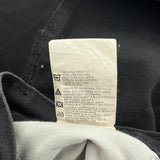 Dickies Double Knee Carpenter Trousers - 32W 30L Black Cotton